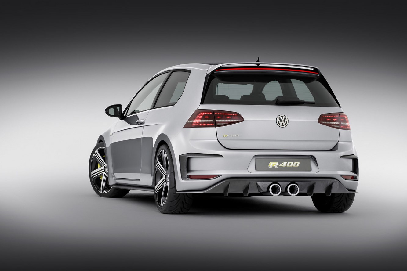 Encore plus de chevaux pour la volkswagen golf r 400 