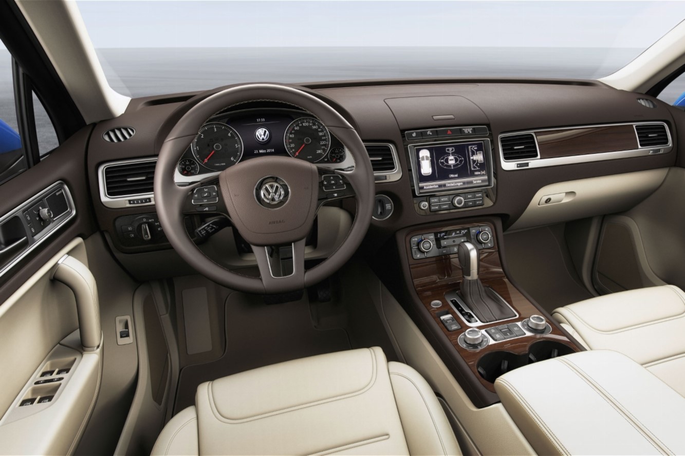 Premier coup dil sur le volkswagen touareg restyle 