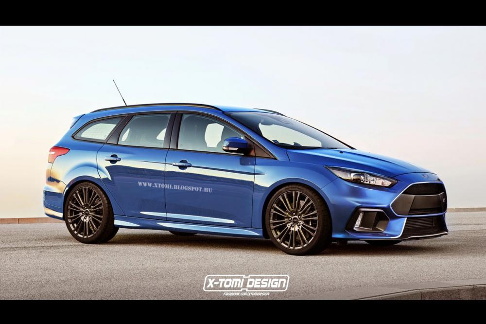 Image principale de l'actu: Ford focus rs sw oui virtuel mais non formel 