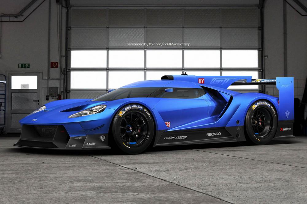 Image principale de l'actu: Virtuel la ford gt en lmp1 pour 2016 