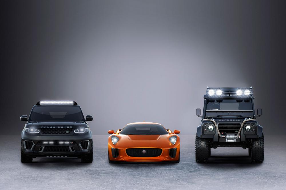 Image principale de l'actu: Jaguar et land rover dans le film james bond le spectre 