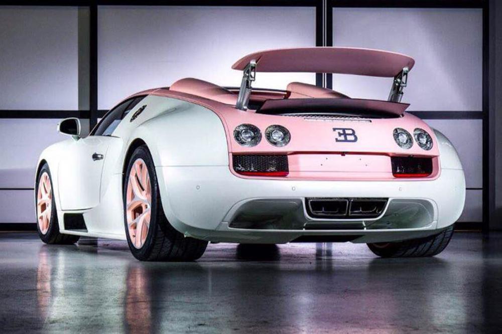 Image principale de l'actu: Une bugatti veyron rose en guise de cadeau d amour 