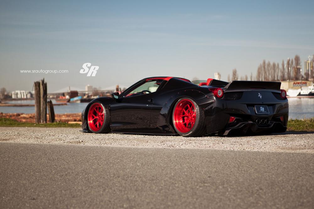 Image principale de l'actu: Liberty walk se lache sur une ferrari 458 spider 