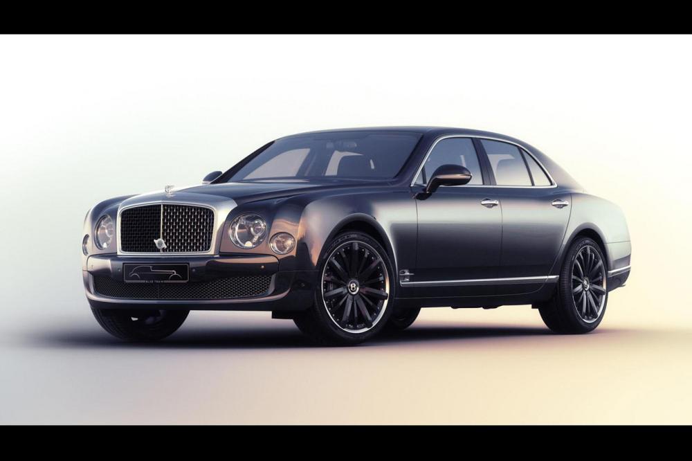 Image principale de l'actu: Bentley mulsanne speed blue train seulement quatre exemplaires 