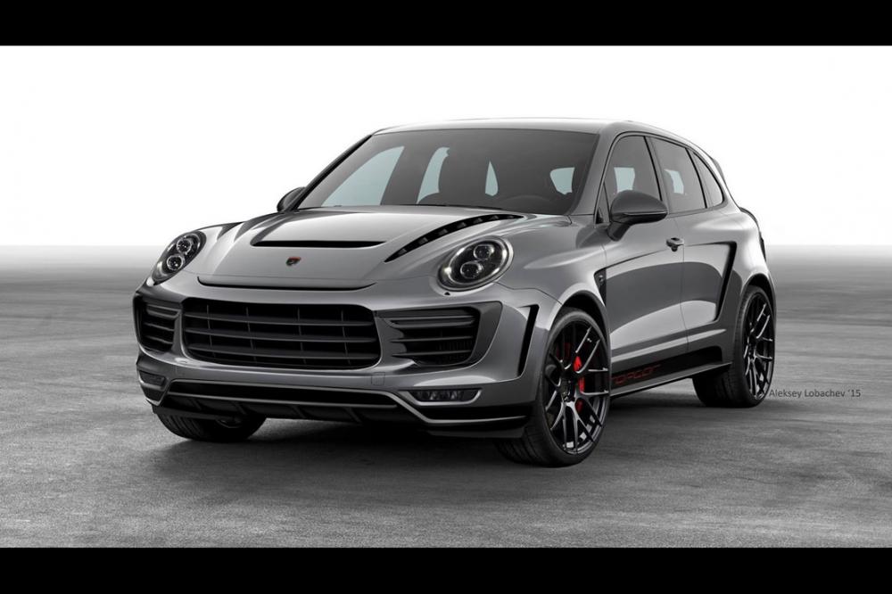 Image principale de l'actu: Topcar offre une face de 911 au porsche cayenne 