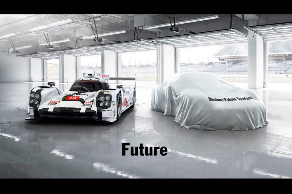 Image principale de l'actu: Teaser porsche future sportive ou futur sportif 