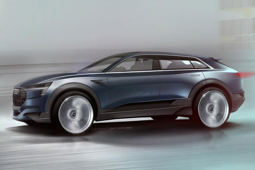 Image principale de l'actu: Audi e tron quattro avant la q6 