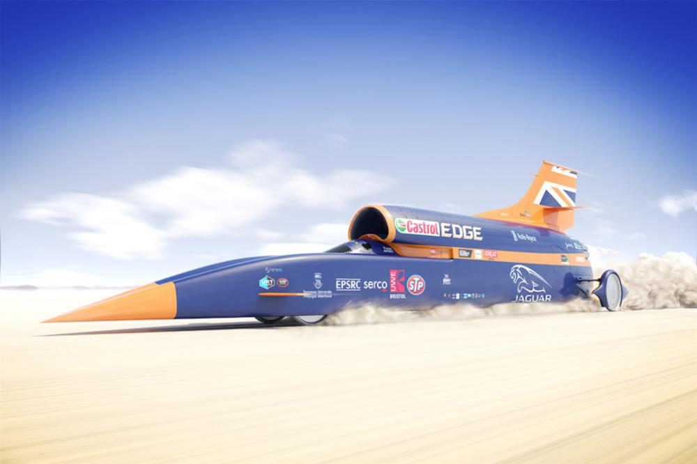 Image principale de l'actu: Bloodhound ssc un record a 1 609 km h dans le viseur 