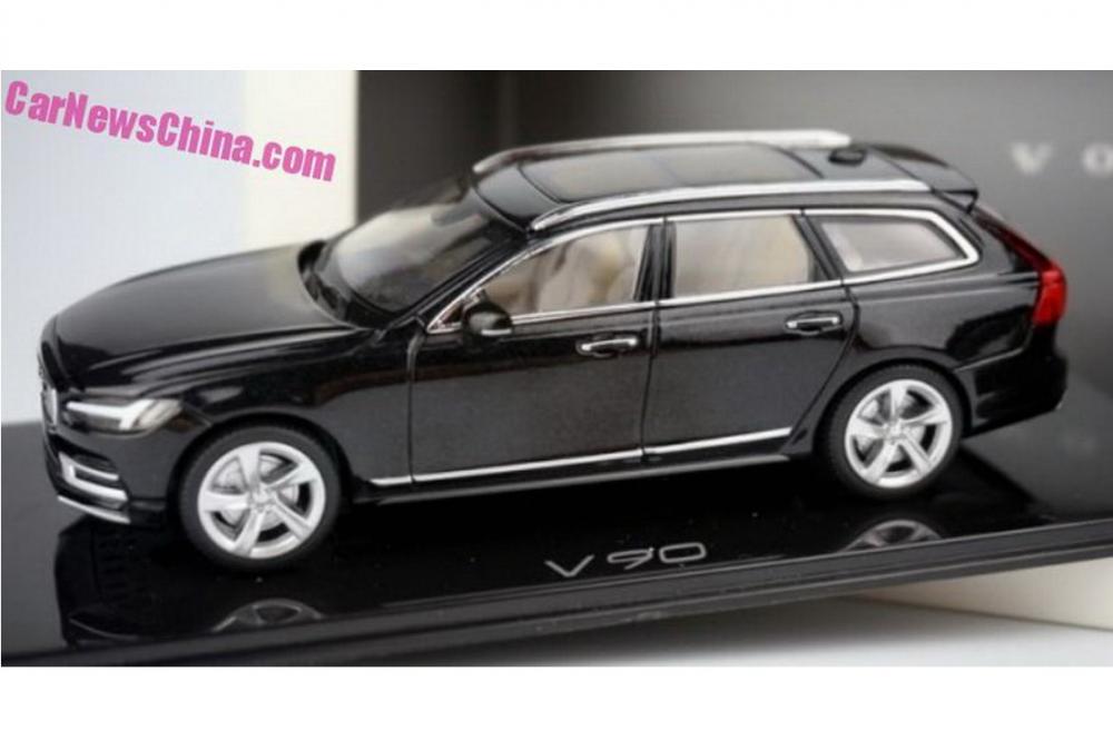 Image principale de l'actu: Volvo trahi par la miniature du futur v90 