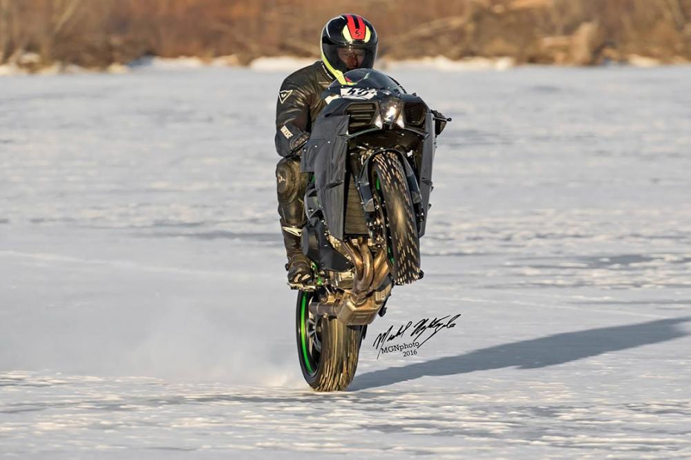 Image principale de l'actu: Cecil myers va tenter un record de vitesse sur glace en wheeling 