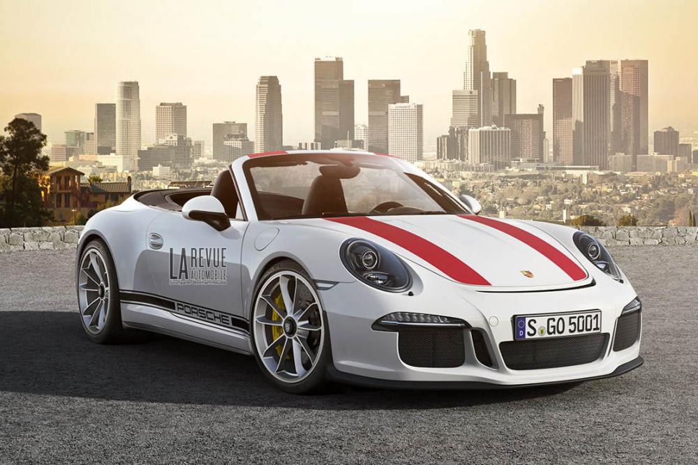 Image principale de l'actu: Porsche 911 r on a imagine une salivante version cabriolet 