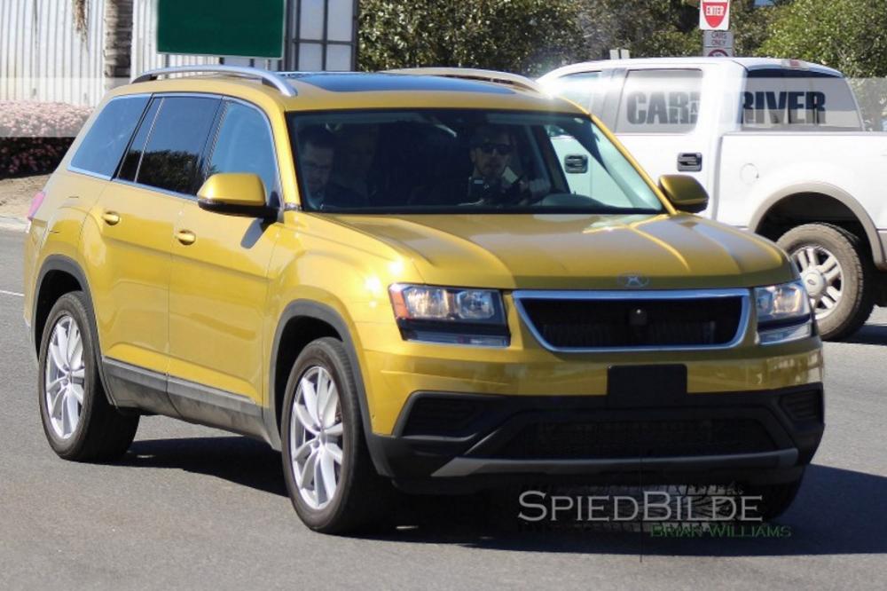 Image principale de l'actu: Spyshot le futur suv 7 places volkswagen crossblue 