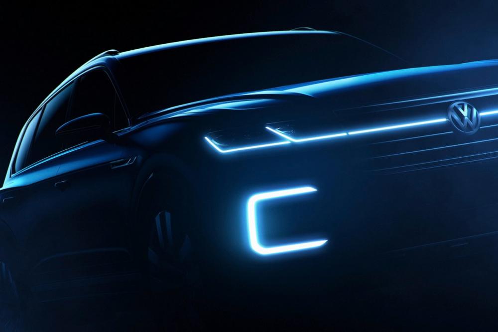 Image principale de l'actu: Volkswagen un teaser pour le suv hybride du salon de pekin 