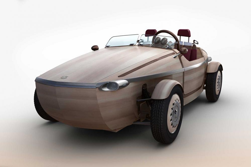 Image principale de l'actu: Toyota setsuna la voiture en bois 