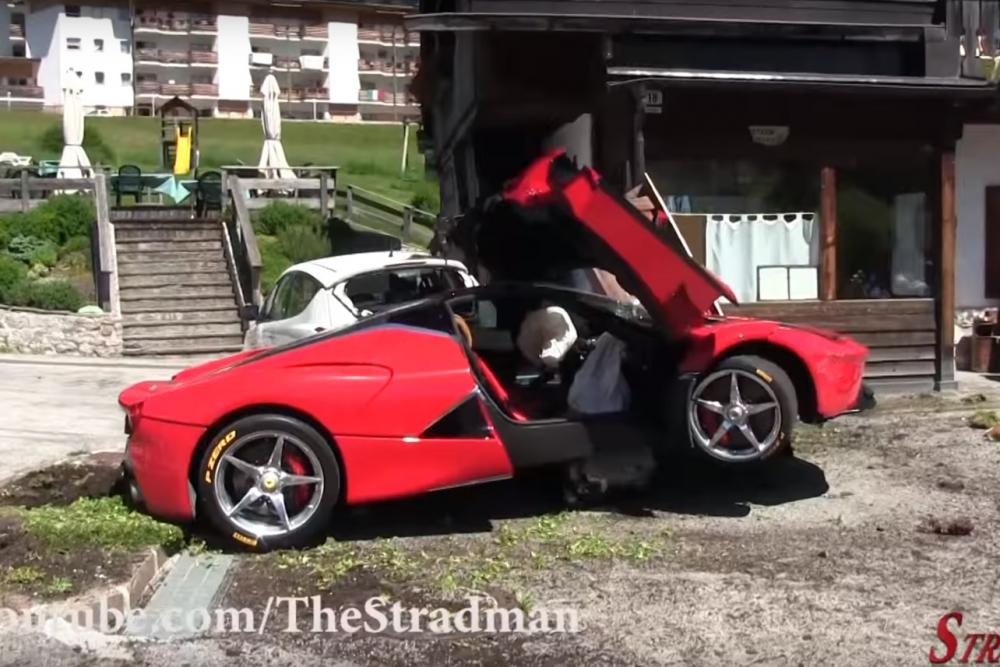 Image principale de l'actu: Crash la ferrari laferrari plantee sur un rocher 