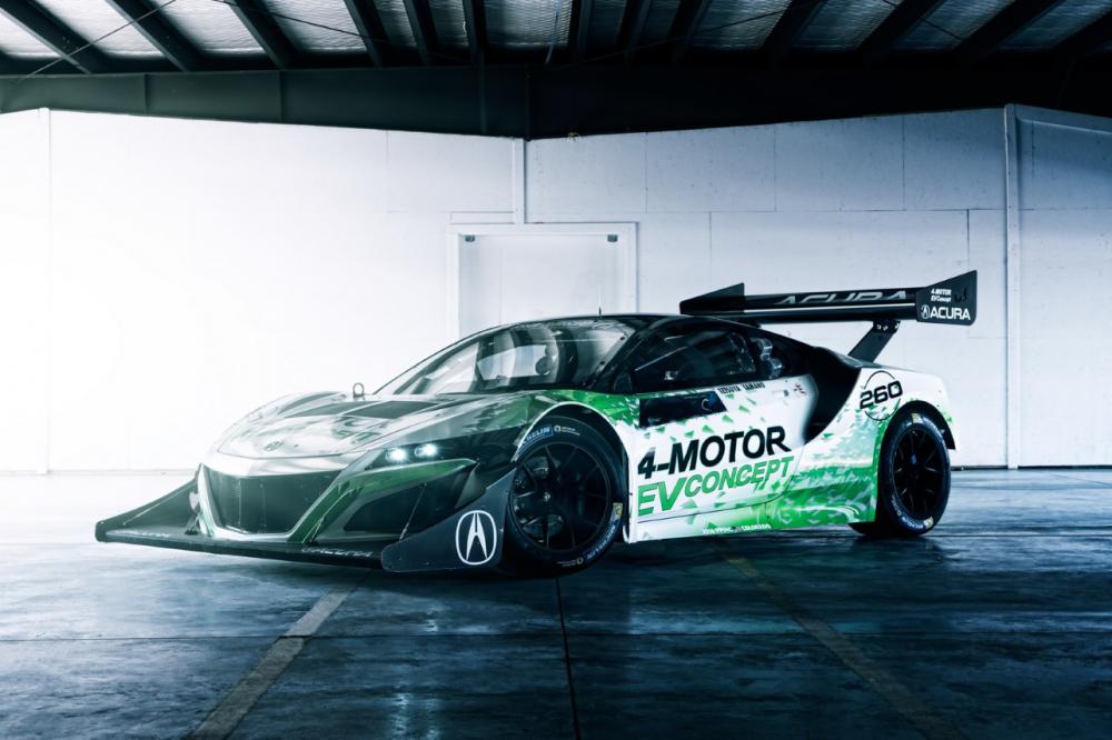 Image principale de l'actu: La honda nsx en version electrique a pikes peak 