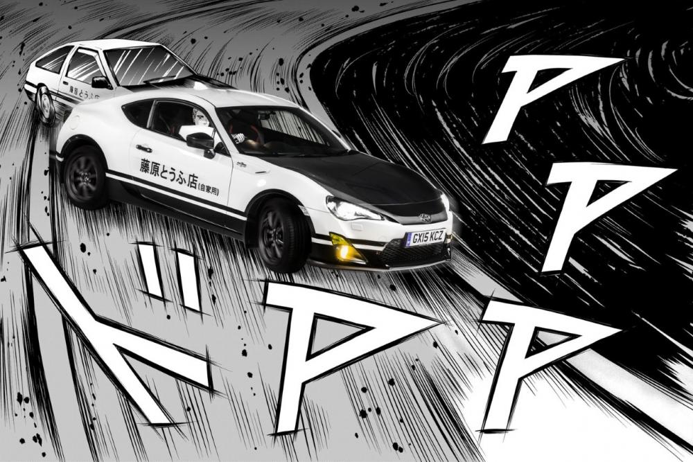 Image principale de l'actu: Toyota gt86 initial d concept le gt86 facon manga 