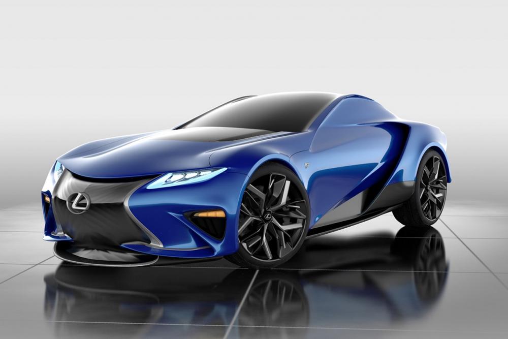 Image principale de l'actu: Lexus lf la concept la remplacante de la lfa imaginee virtuellement 