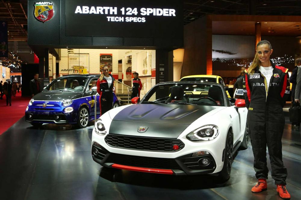 Image principale de l'actu: L'Abarth 124 Spider : est au mondial