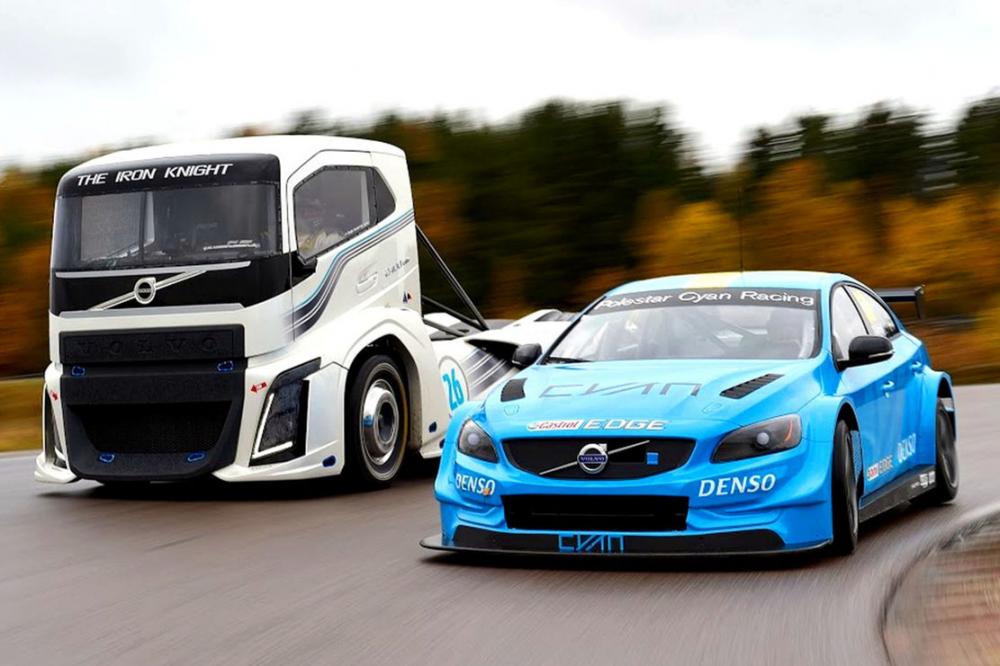 Image principale de l'actu: Le volvo iron knight se frotte a la volvo s60 polestar tc1 