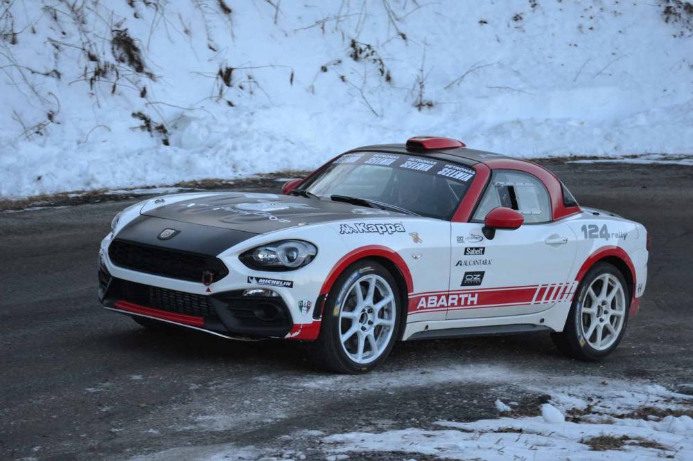 Image principale de l'actu: Abarth 124 Rally : le Spider se rue sur Monte Carlo