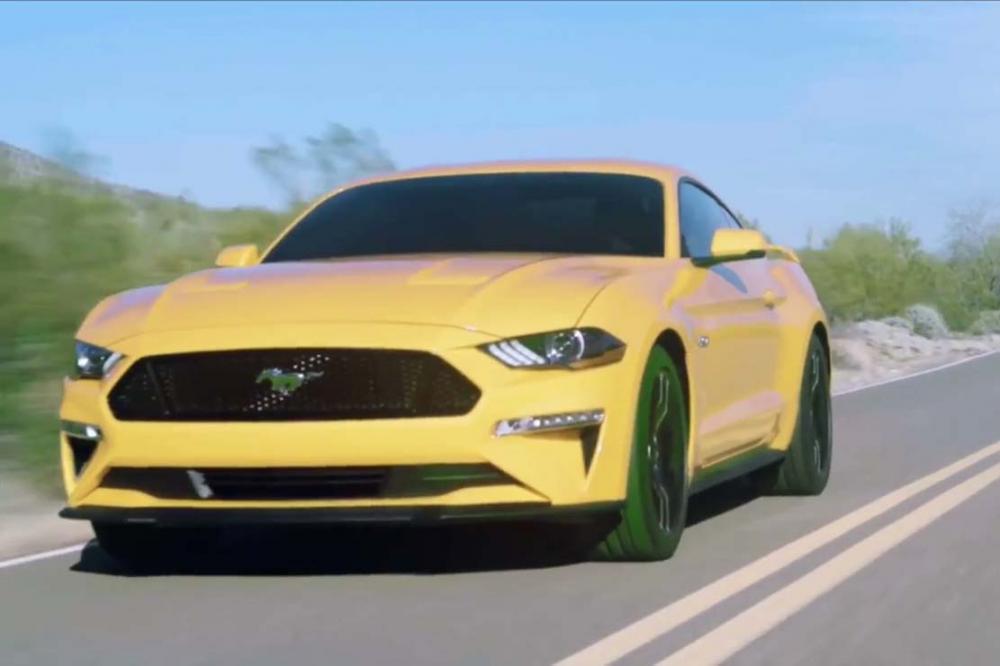 Image principale de l'actu: La ford mustang restylee prend la fuite 