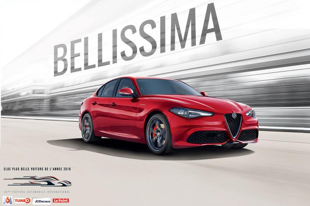 Image principale de l'actu: Alfa romeo giulia plus belle voiture de lannee 