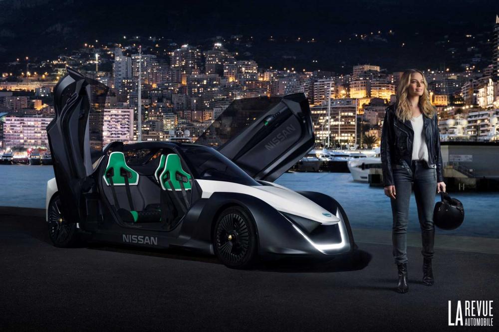 Image principale de l'actu: Nissan electrique s offre margot robbie 