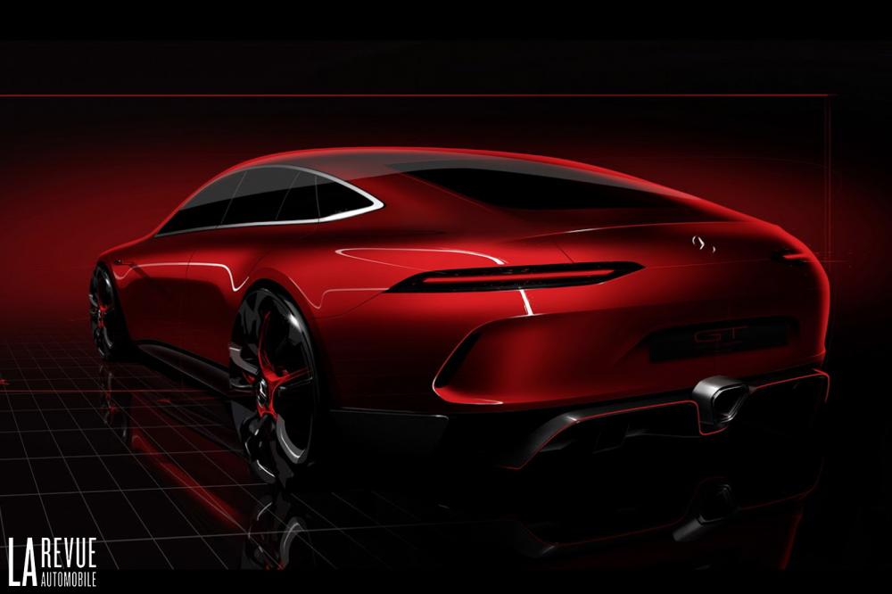 Image principale de l'actu: Mercedes amg gt saloon la grande berline coupe est proche 