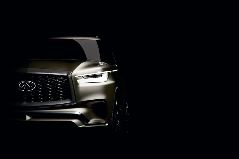 Image principale de l'actu: Infiniti qx80nbsp un teaser avant new york 