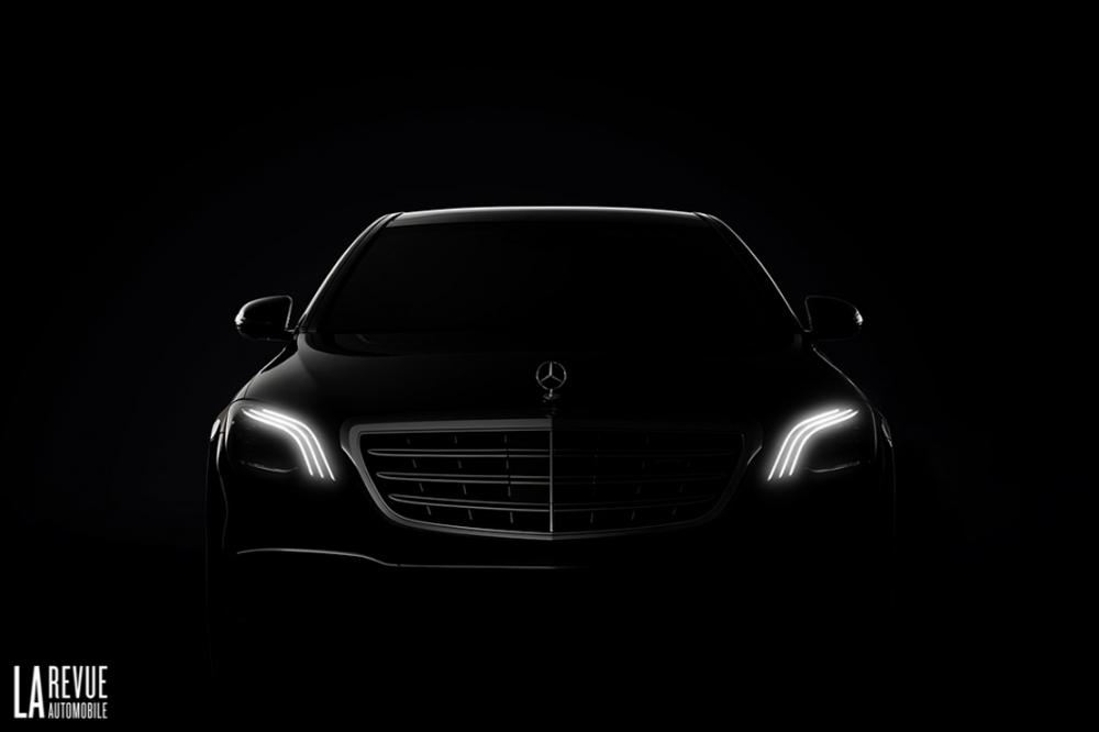 Image principale de l'actu: La mercedes classe s restylee s annonce pour le salon de shanghai 