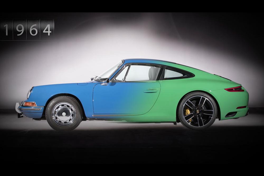 Image principale de l'actu: La lente mutation de la porsche 911 en une video 