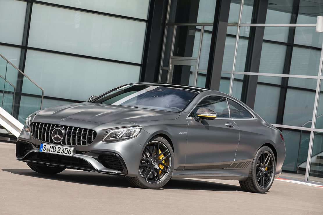 Image principale de l'actu: Mercedes AMG S63 : une série limitée Yellow Night Edition