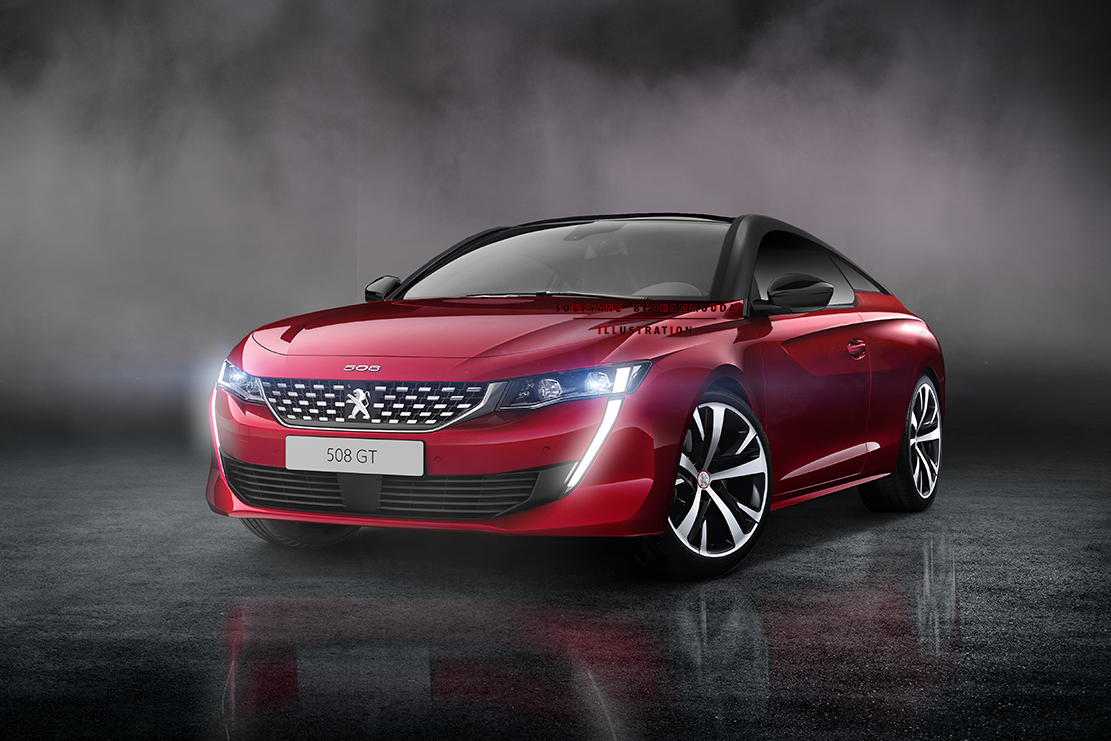 Image principale de l'actu: Peugeot 508 coupé : un doux rêve