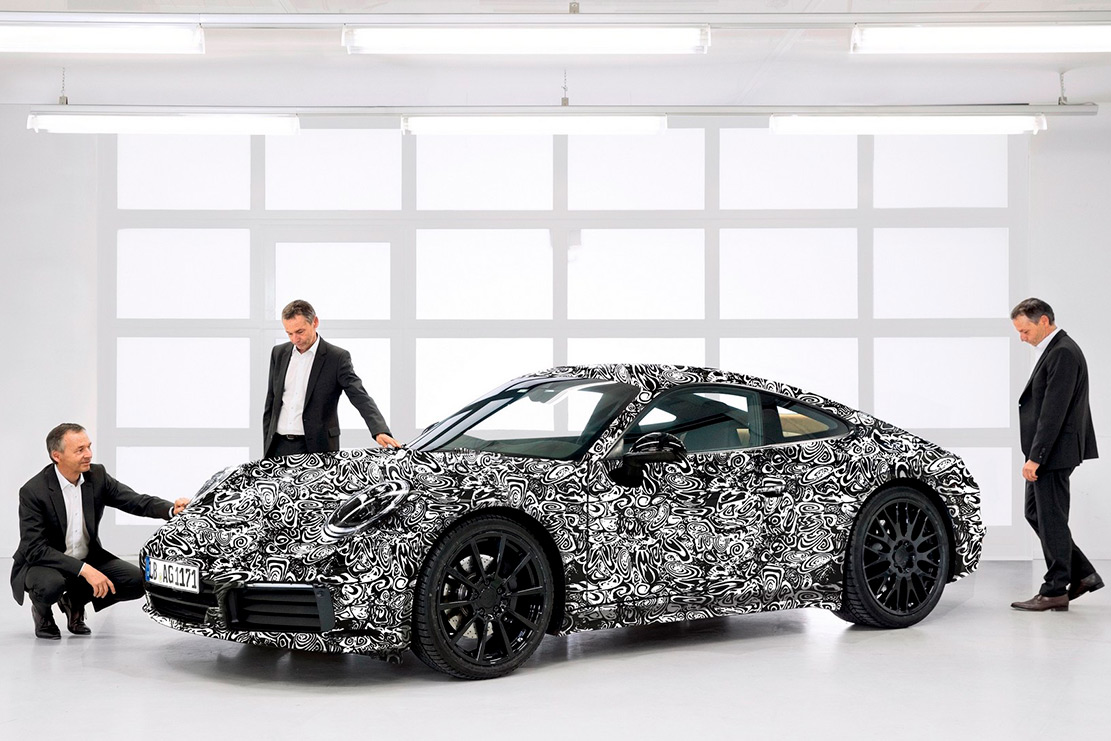 Image principale de l'actu: Porsche 911 la future 992 en partie devoilee 