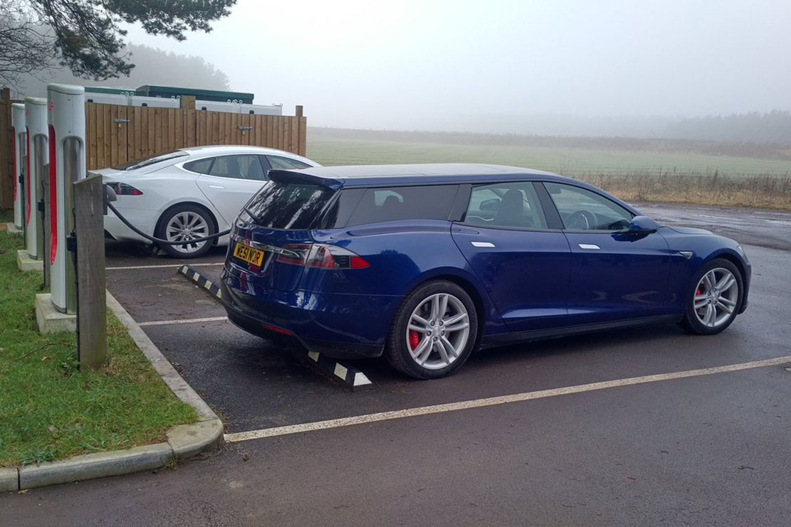 Image principale de l'actu: Tesla Model S Shooting Brake : une première par Qwest Norfolk