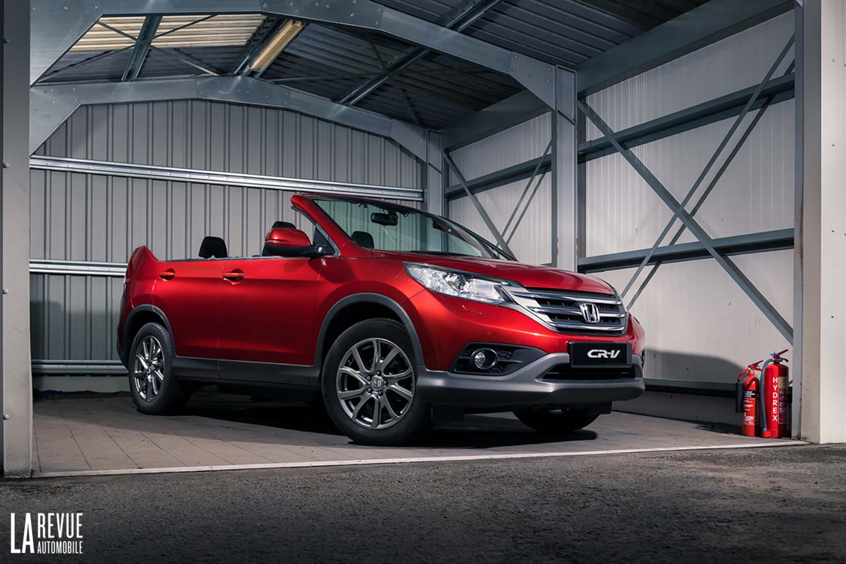 Image principale de l'actu: Honda devoile une declinaison cabriolet du cr v 