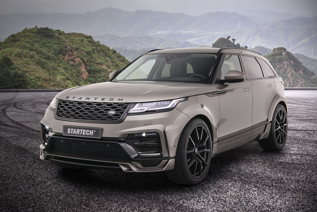 Image principale de l'actu: Startech virilise la plastique du Range Rover Velar