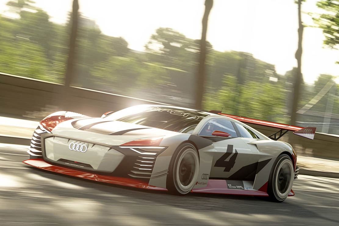 Image principale de l'actu: Audi e tron vision gt du virtuel au reel 