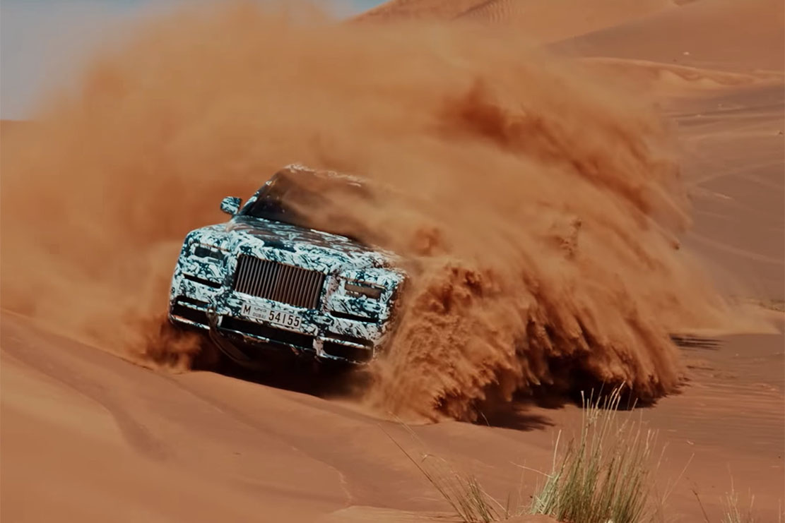 Image principale de l'actu: Rolls royce cullian une escapade dans le sable du desert 