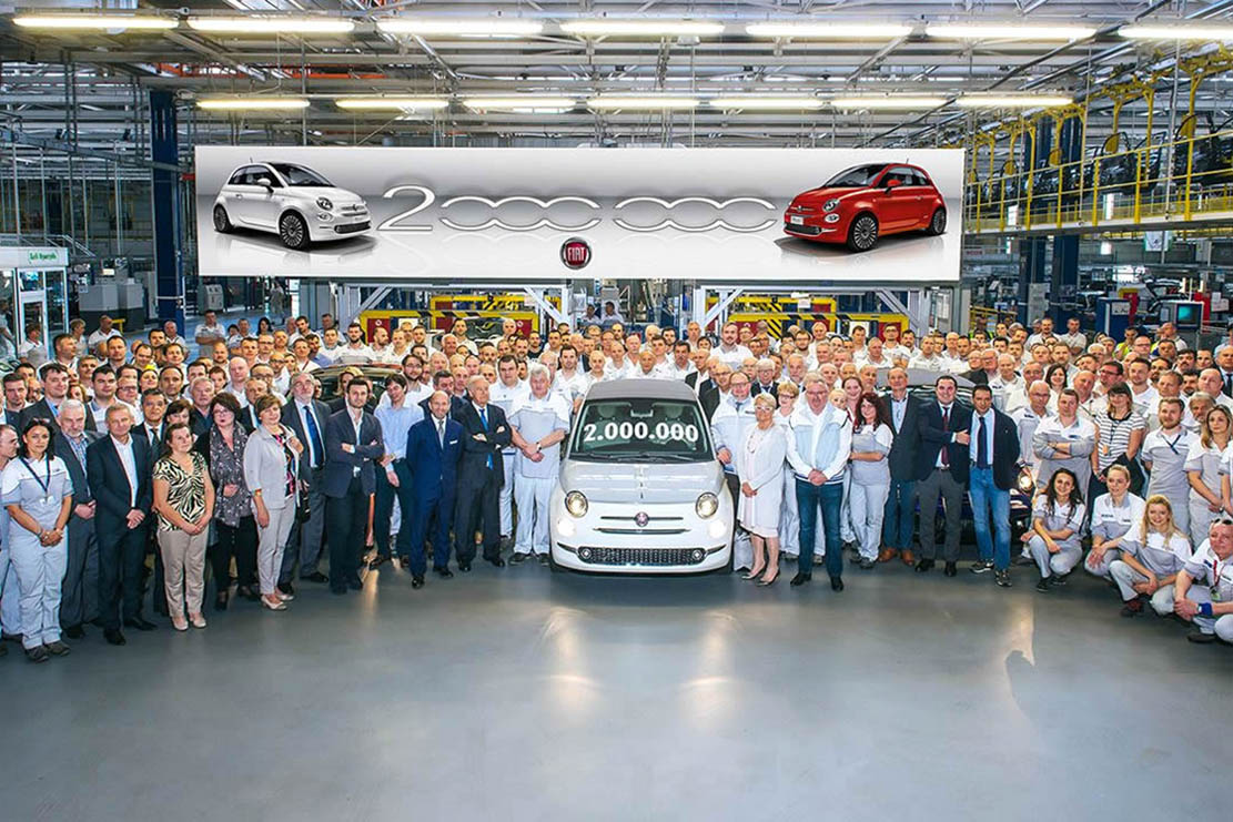 Image principale de l'actu: Fiat 500 deux millions d'exemplaires en dix ans de carrière