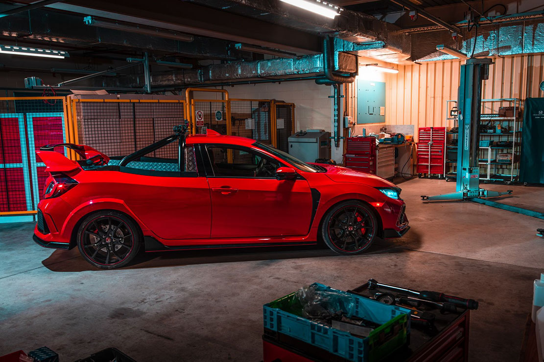 Image principale de l'actu: Honda civic type r une version pick up unique 