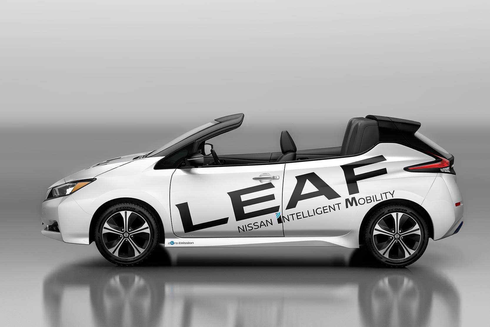 Image principale de l'actu: Nissan leaf cabriolet une belle celebration 