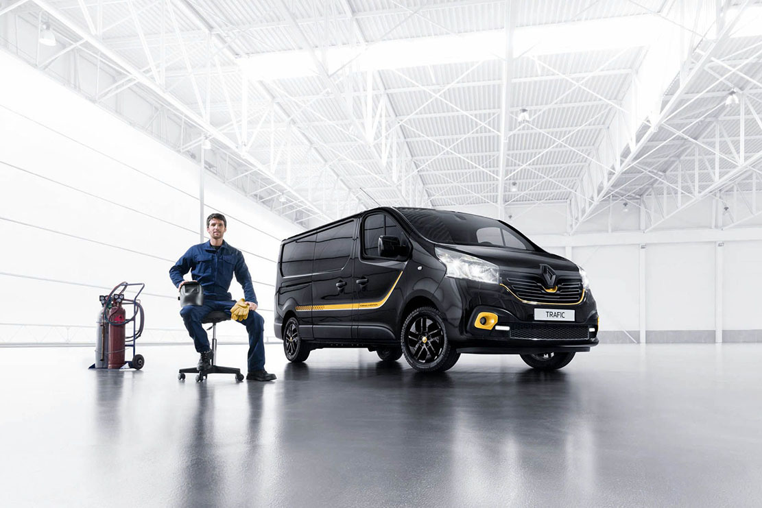 Image principale de l'actu: Renault trafic formula edition l utilitaire aux couleurs de la formule 1 