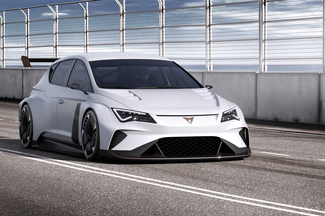 Image principale de l'actu: Cupra e-Racer : la voiture de course électrique