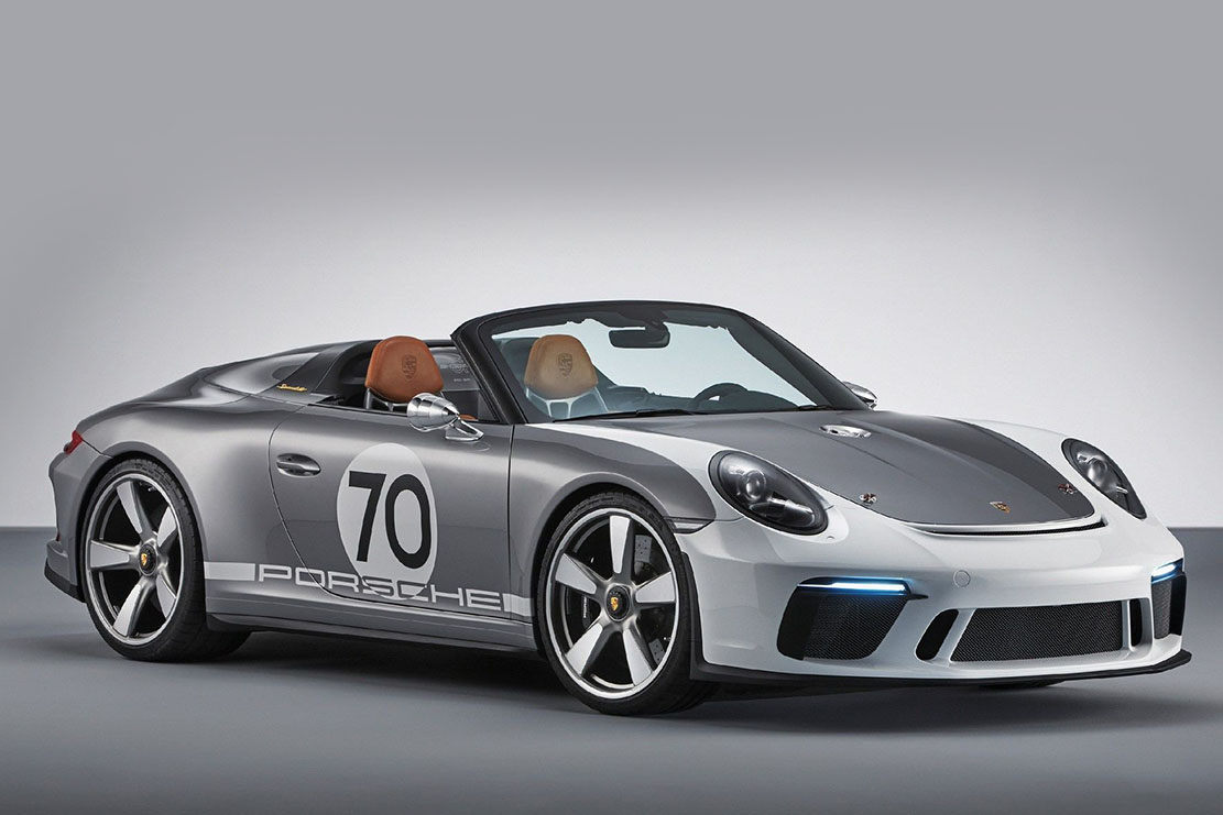 Image principale de l'actu: Porsche 911 speedster concept le cadeau du 70e anniversaire 