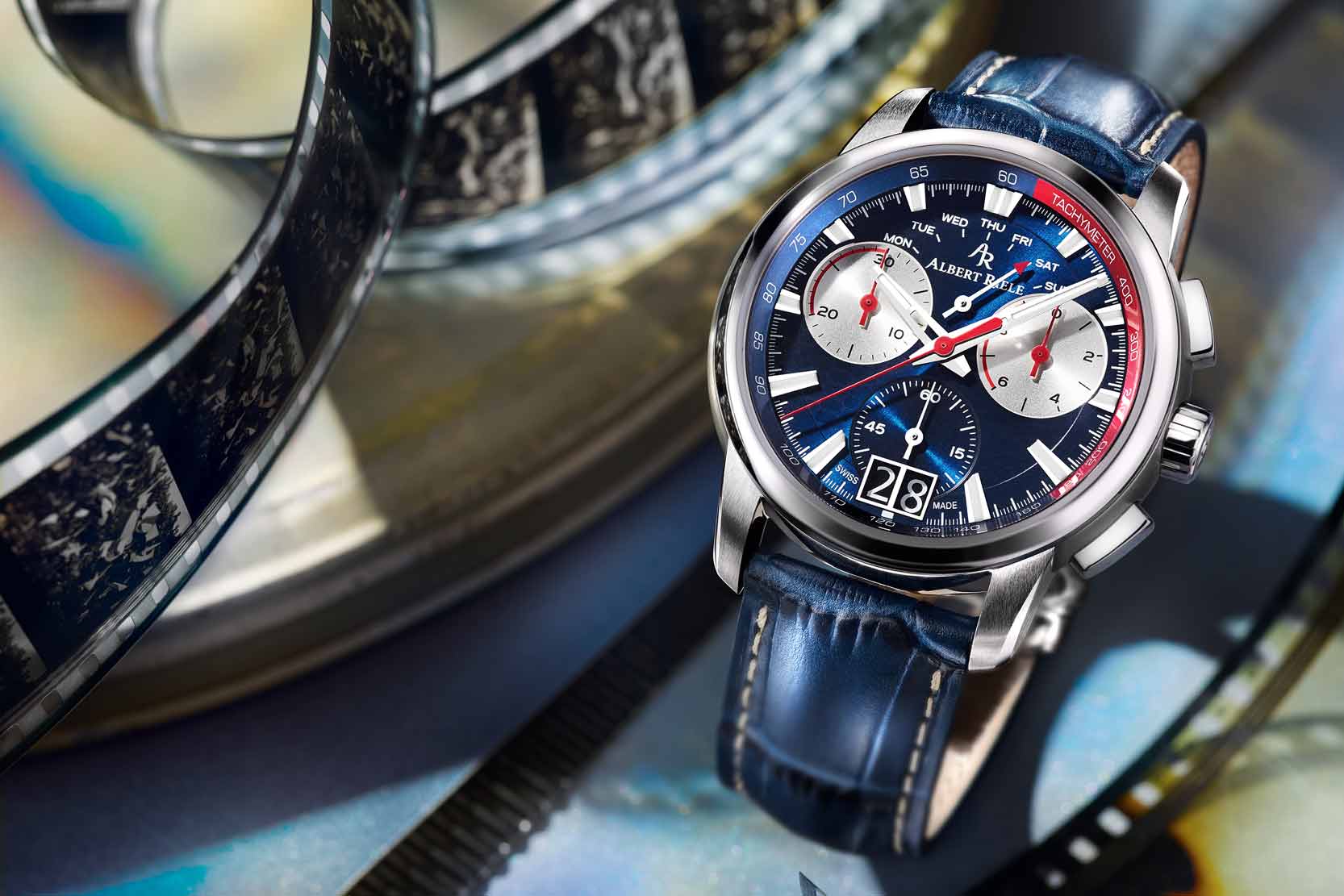 Image principale de l'actu: Chronographe albert riele la premiere 