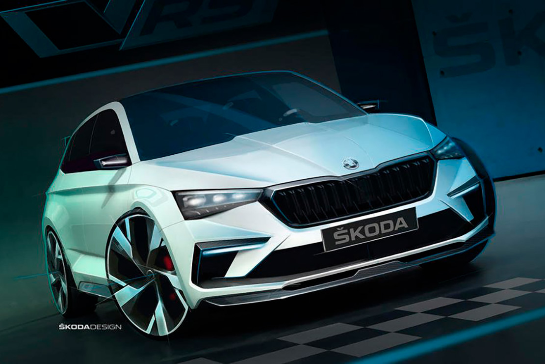 Image principale de l'actu: Skoda vision rs la sportive hybride de 245 ch 