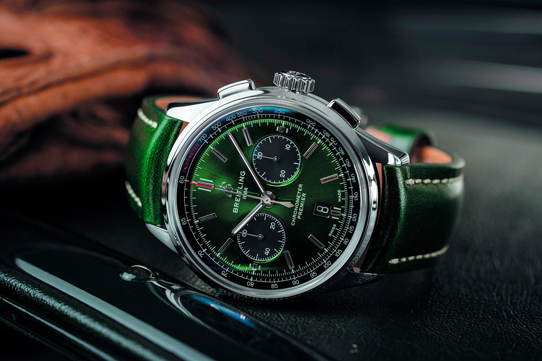 Image principale de l'actu: Breitling premier b01 chronograph 42 pour aller avec votre bentley 