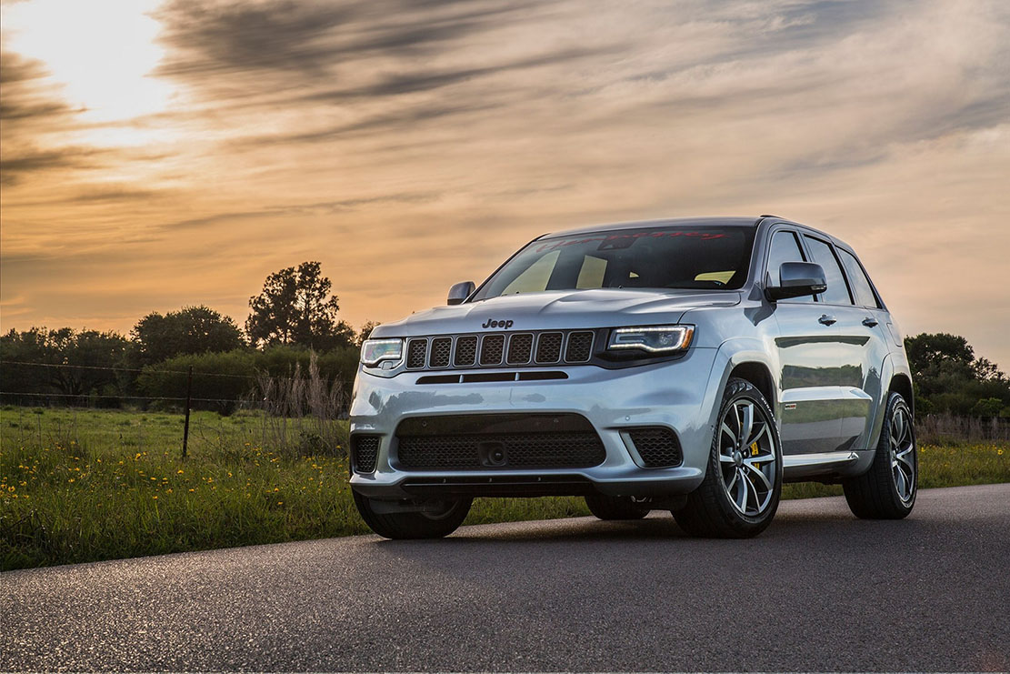 Image principale de l'actu: Hennessey hpe1200 un grand cherokee plus rapide que la mclaren senne 